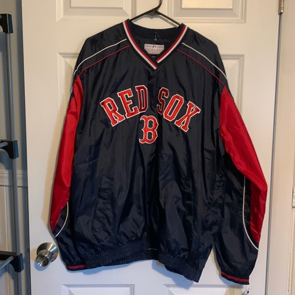 Genuine Merchandise Other - Red Sox Pull Over lined light weight jacket. Men’s XL NWT